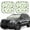 St Patrick's Day3, variant on Naloa Strawberry and Ladybugs 2 Piece Foldable Car Sun Shades, Car Windshield Sunshade, Front Window Sunshade for Car, Truck, SUV - Small
