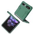 thumbnail image 5 of Allytechgroup Galaxy Z Flip 1 Magnetic Case, Compatible with Car Mount Shockproof Ring Holder Anti-Scratch Bumper Slim Hard PC Cover Phone Case for Samsung Galaxy Z Flip1, Darkgreen, 5 of 11