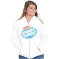thumbnail image 3 of Dubble Bubble Vintage Double Zip Up Hoodie Men's Women's Brisco Brands M, 3 of 6