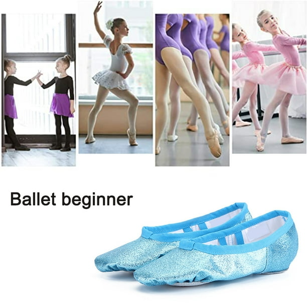 Ballet Pointe Chaussures Filles Femmes Ruban Ballerine Chaussures avec  Coussinets d'orteils