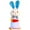 B, variante sur Noehoiugi Lapin de Pâques Lumineux, Couple de Lapins Faits à la Main et Câlins de 12,6 Pouces avec Lumières, Panier de Pâques Lumineux Lapins Cadeau de Pâques, Figurine de Faveur de Fête pour Table Printanière Chambre de Vacances, Rose, 1 Pcs