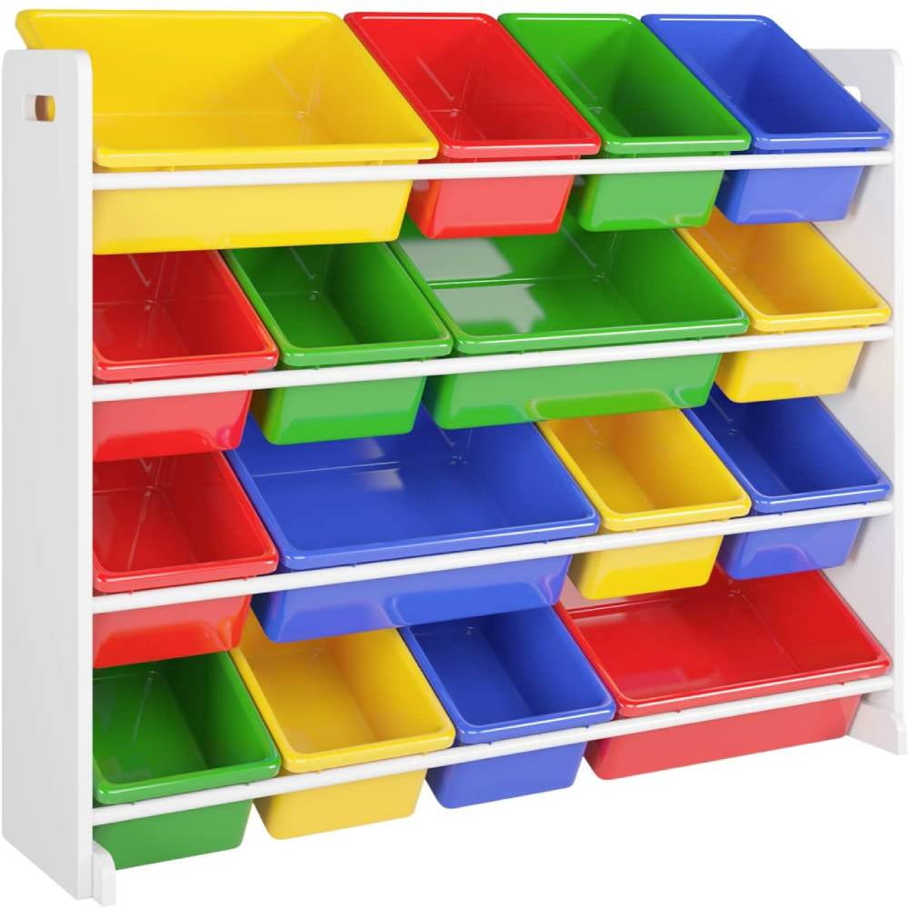 Details about   KidKraft 16774 Kids Primary Toy Storage Sort It and Store It Bin Bucket Unit NEW 