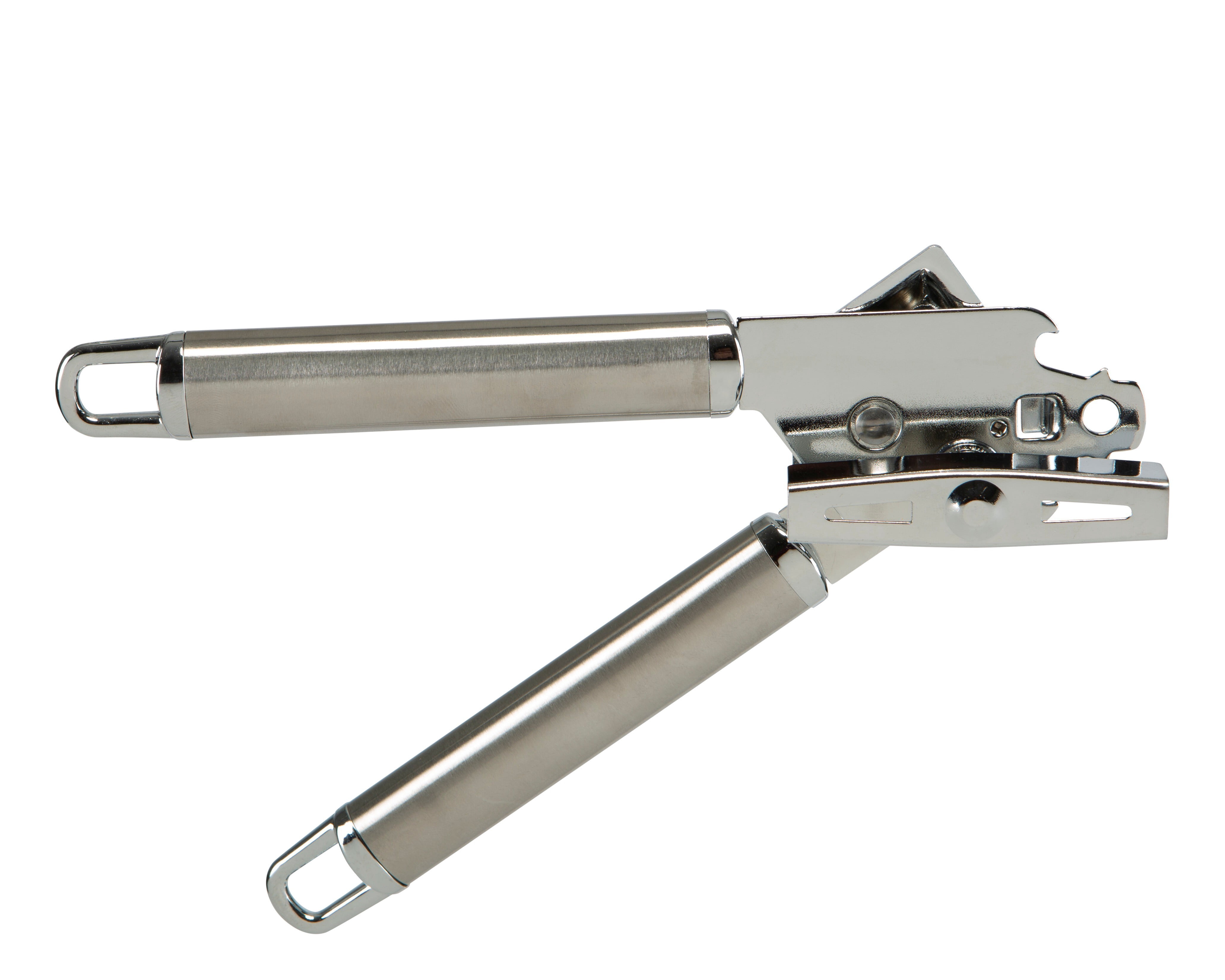 Kitchen Details Can Opener Silver Color | Stainless Steel Manual Can Opener | Easy Grip Kitchen Tool | Durable Metal Construction