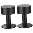 thumbnail image 4 of KAKOWELY 2Ud Tope De Puerta Montaje En Piso Protector De Pared Negro Acero Resistente, 4 of 8