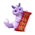 thumbnail image 2 of Figurine Dragon du Nouvel An Chinois Statue D'Animaux Chinois pour Chambre Entrée D, 2 of 8