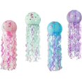 thumbnail image 1 of 4 farolillos de papel de sirena bajo el mar, decoraciones para fiestas, decoración colgante con bonitos deseos de medusas, tema del océano (rosa, verde, azul y morado) Sailing Electrónica, 1 of 5
