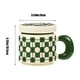 thumbnail image 3 of Taza de Cerámica para Agua, Color Verde, Tapa Que Mantiene Las Bebidas Calientes, Multiusos, Oficina, Escuela, Viajes, Ideal para Regalar, Día Del Maestro, Día Del Padre, San Valentín, Capacidad de 4, 3 of 7