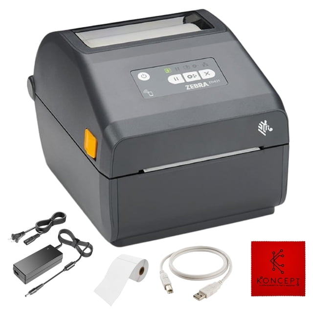 Impresora de etiquetas Zebra ZD421 USB/Bluetooth con paquete de aplicaciones Zebra