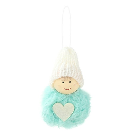 

Dangling Lights for Doorway Christmas Angel Plush Ball Pendant Mini Snowman Pendant Doll Pendant Doll Handmade Accessories Christmas Tree Decoration Pendant Hot Crystals for Chandelier