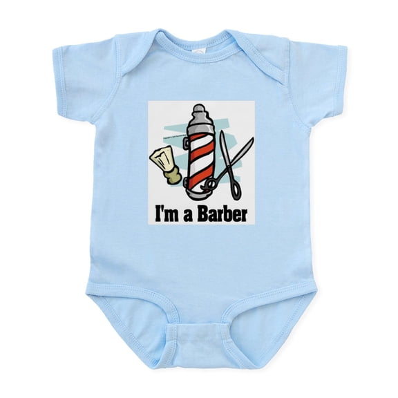 CafePress - Im A Barber Body Suit - Baby Light Bodysuit, Size Newborn - 24 Months