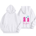 thumbnail image 5 of KAUOD Kids Cute Ghost Pumpkin Hoodies Cotton Fleece Halloween Pullover Hoodie Sweatshirts Boys Girls Thick Warm Tops Clothes, 5 of 6