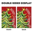 thumbnail image 5 of Sm:)e Christmas Garden Flag 12x18 Inch Double Sided, Winter Flags Tree Xmas Yard Outdoor Decorative, 5 of 8