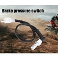 thumbnail image 2 of HUGFEGWE for Brake Pressure Switch Hydraulic Brake Switch, Universal Motorcycle Rear Light Brake Pressure Switch Rear Brake Line Brake Hose Rear Brake Hose Braided Brake Line Hollow Bolt(M10*1.25MM), 2 of 9