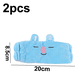 thumbnail image 2 of Gorro para el cabello seco absorbente suave, 201 uds., lindo oso de dibujos animados, microfibra súper suave, toalla de secado rápido para niños y adultos, 2 of 5