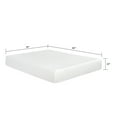 thumbnail image 2 of Super Plush 10 in. Medium Gel Memory Foam Mattress - Twin XL, Aloe Vera Cover, Bed in a Box, 2 of 7