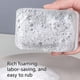 thumbnail image 5 of Xihbxyly Juego de Toallitas de Esponja, Quitamanchas de Doble Cara, Material Suave de Alta Resistencia, Absorción Rápida, Ayuda para La Limpieza de La Cocina, Versátil para Vajilla, Fácil Enjuague, P, 5 of 7