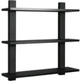 thumbnail image 7 of Sorbus 3 Tier Floating Shelves, for Photos, Decorative Items, and Much More - (Black) Medium Density Fiberboard, Wood, 7 of 7