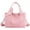 Pink, variant on Kukuzhu Canvas Tote Bag for Women Multi Pocket Shoulder Crossbody Purse Fashion Casual Zipper Satchel Bags Hobo Messenger Bag