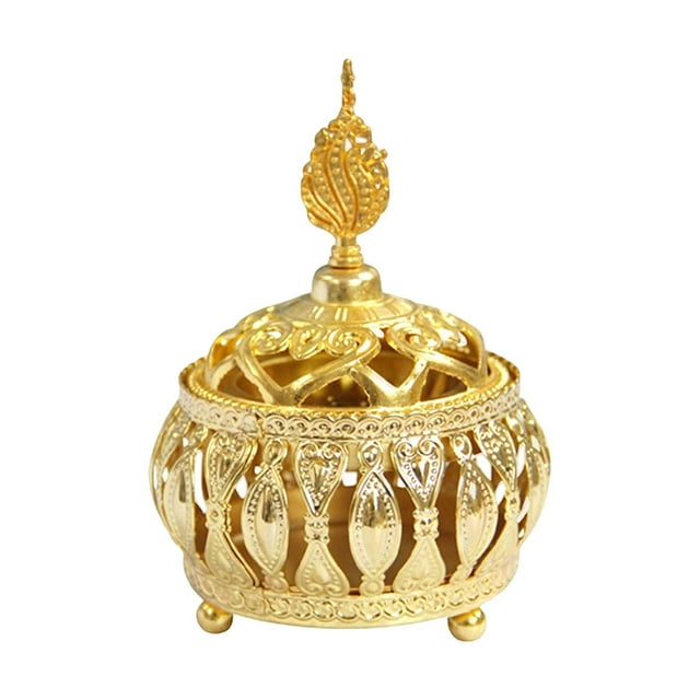 Quemador tapa, artesanal, casa de té, decoración 3.54x5.00 pulgadas Zulema Quemador de incienso