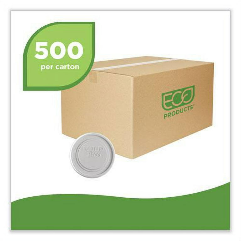 Evolution World EcoLid 25% Recycled Food Container Lid, Fits 12 to 32 oz Containers, White, Plastic, 500/Carton Evolution World EcoLid 25% Recycled Food Container Lid, Fits 12 to 32 oz Containers, White, Plastic, 500/Carton