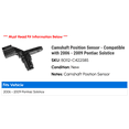 thumbnail image 2 of Camshaft Position Sensor - Compatible with 2006 - 2009 Pontiac Solstice 2007 2008, 2 of 2