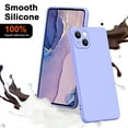 thumbnail image 3 of Nalacover Slim Case for iPhone 14,Full Body Protection Shockproof Stylish Liquid Smooth TPU Silicone Rubber Anti-drop Wear-resitant Camera Raised Lips Soft Back Phone Cover.For iPhone 14,Darkgreen, 3 of 7