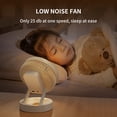 thumbnail image 3 of Kexi SH-M1 Portable Foldable Fan - Rechargeable Battery Operated Quiet, 3 of 8