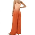 thumbnail image 4 of Womans Pants Women Fashionable Comfy Comfortable Gradient Color Loose Camisole Jumpsuit Woman Casual Pants,Pants Travel Pants Comfortable Work Pants Women, 4 of 4