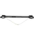 thumbnail image 1 of PTO Shaft 1-3/8 6 Spline Round End Series 4 Tractor Compatible Brush Finish Mower Rotary Cutter Black Shaft, 1 of 6