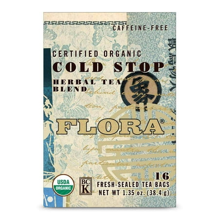 Cold Stop Tea by Flora Inc (16 Tea  Bags)