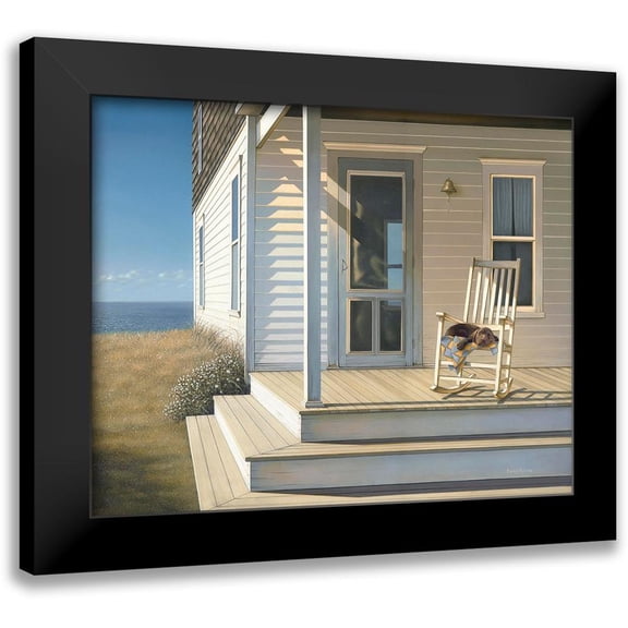 Pollera, Daniel 14x12 Black Modern Framed Museum Art Print Titled - Afternoon Nap