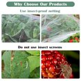 thumbnail image 4 of GIRACOA Extra Large Garden Netting & Hoops Kit - 30.2fts Ultra-Fine Insect Barrier Mesh Plant Cover with 6 Fiberglass Support Arches - DIY Grow Tunnel Protection for Raised Beds & Vegetables, 4 of 7