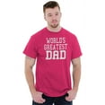 thumbnail image 3 of Father's Day World's Greatest Dad Men's Graphic T Shirt Tees Brisco Brands M, 3 of 6