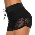 thumbnail image 4 of Sonducket Pantalones cortos de baño de cintura alta informales de verano para mujer, pantalones cortos de baño, ropa de baño Sexy, ropa de playa de Type2 NO2 Sonducket OD021068-01, 4 of 6