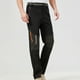 thumbnail image 4 of Pantalones largos para hombre, estilo casual, con parches sólidos, ropa exterior, blusa deportiva con cremallera y bolsillos, pantalones, blusa de poliéster para hombre, 4 of 7