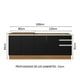 thumbnail image 3 of Alacena Gabinete Bajo Cocina Madesa Glamy 200 Sin Tarja MN, 3 of 5