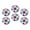 C2059, variant on Glass Refrigerator Magnet 6Pcs Magnetic Fridge Sticker,Decor for Kitchen,Whiteboard,Cabinet,Stylish Multicolor Marble Pattern