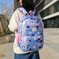 thumbnail image 2 of Mochila Escolar GIRL FASHION MIMA Set 3 Pcs Azul, 2 of 7