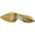 thumbnail image 2 of Jessica Simpson Prizma Satin Brass Pointed Toe Slip On Stiletto Fashion Pumps (Satin Brass, 5), 2 of 6