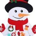 thumbnail image 3 of Conjunto de DIY Adornos Desmontables Macarena Muñeco de Nieve de Fieltro, 3 of 3