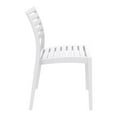 thumbnail image 4 of Siesta ISP009-WHI Ares Outdoor Dining Chair White -  set of 2, 4 of 10