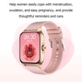 thumbnail image 5 of Reloj inteligente para mujer, resistente al agua, reloj de fitness de 1,85" con respuesta y realización de llamadas, control del ritmo cardíaco, contador de pasos, seguimiento del sueño,, 5 of 5