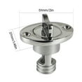 thumbnail image 5 of Water Drain Plug Round Drain Plug Steel Drain Plug Resilient & Rustproof Water Plug Thumb Twist Drainages, 5 of 8