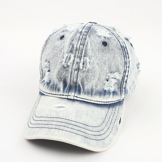 RXIRUCGD Baseball Cap Adjustable Classic Low Hat Unconstructed Plain Cap Men Women( Light Blue )