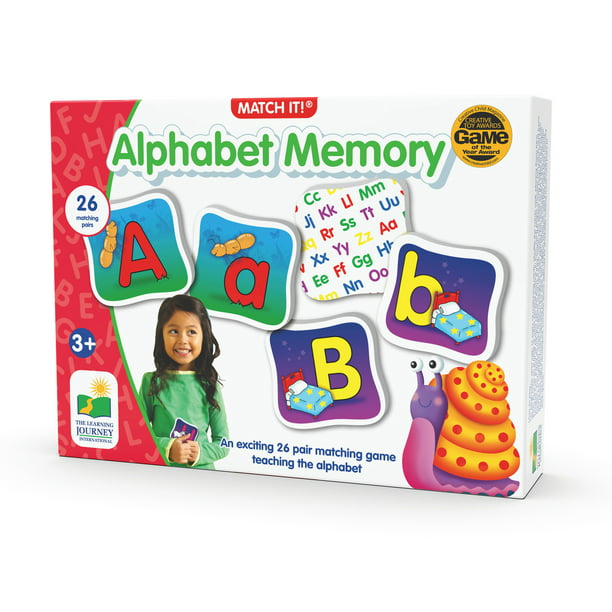 The Learning Journey Match It! Memory, Alphabet - Walmart.com - Walmart.com