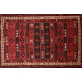 thumbnail image 1 of Ahgly Company Indoor Rectangle Traditional Reddish Brown Persian Area Rugs, 2' x 5', 1 of 6