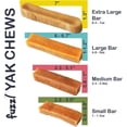thumbnail image 6 of Fuzzl Yak Cheese Chews Blueberry, Peanut Butter, Pumpkin Medium Pack 3 - Himalayan Yak Chews for Dogs - Natural Dog Chew, 6 of 7