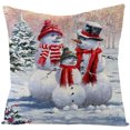 thumbnail image 1 of Teissuly Christmas Cotton Linen Sofa Car Home Waist Cushion Cover Throw Case 45*45 Teissuly WER202311215542, 1 of 1