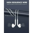 thumbnail image 6 of RHEA- Antool Wired Earbuds,?Ultra Clear Calls & No Noise? Headphones Earbuds Wired 3.5, 6 of 6