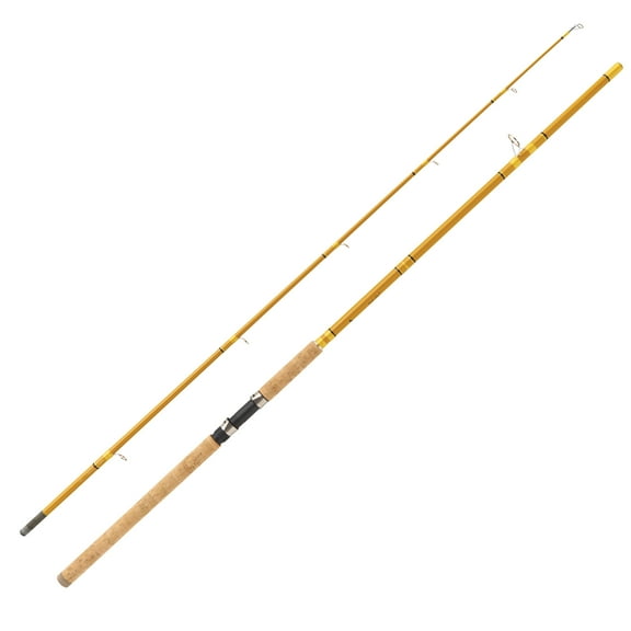 Eagle Claw Crafted Glass Spinning Rod 10' Length, 2 Piece, Crafted Glass, Heavy Rod